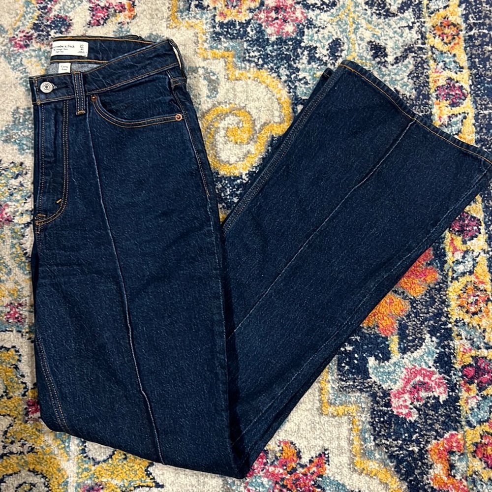 Abercrombie Curve Love Vintage Flare High Rise Jean